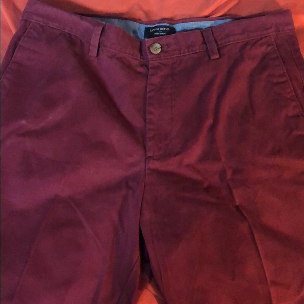 Banana republic chino shorts, size 34